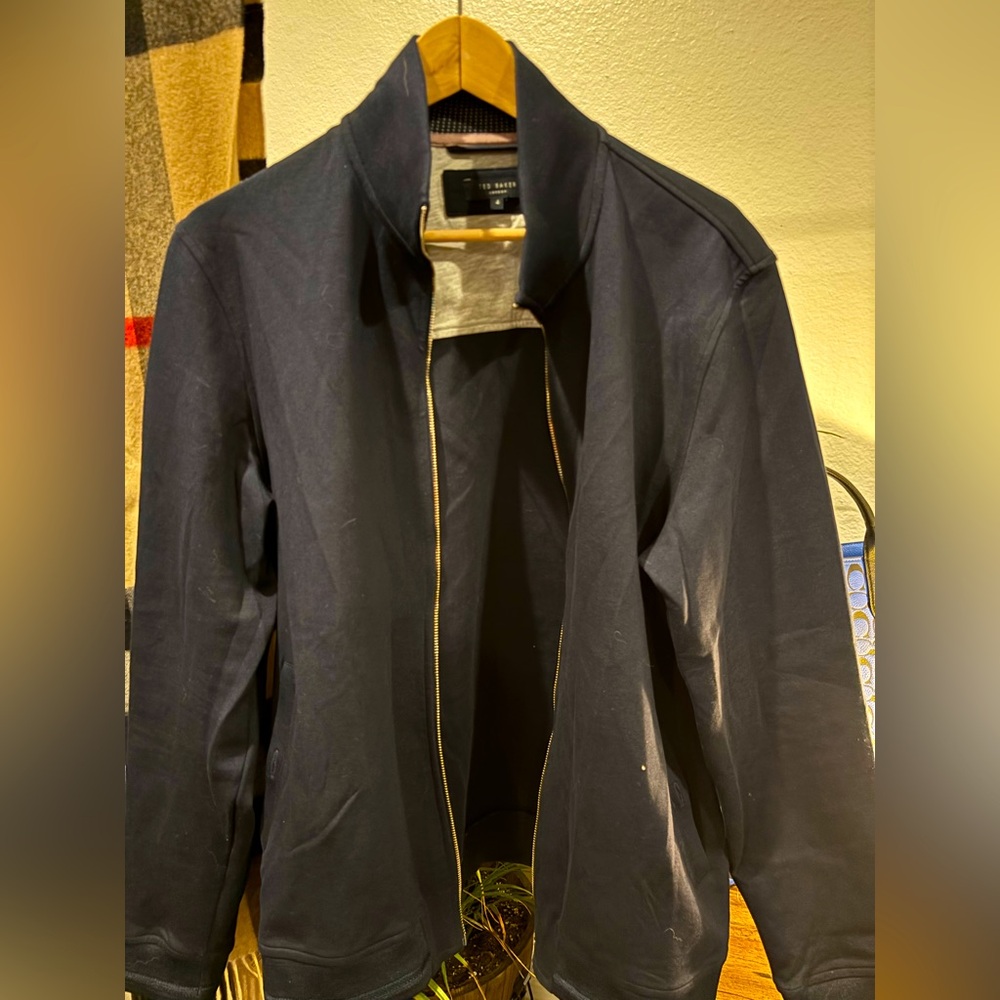 Men’s Ted Baker Navy Zip Up Jacket